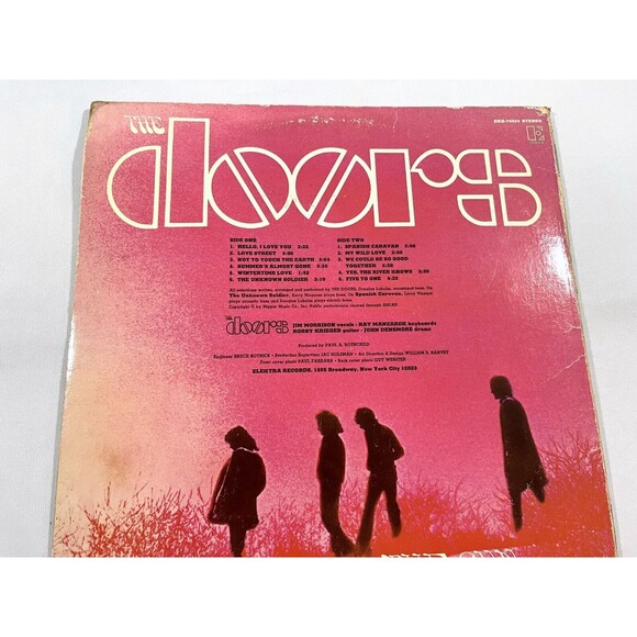 THE DOORS - Waiting for the Sun Vinyl LP Elektra EKS-74024 Red Label Gatefold - Picture 4 of 9